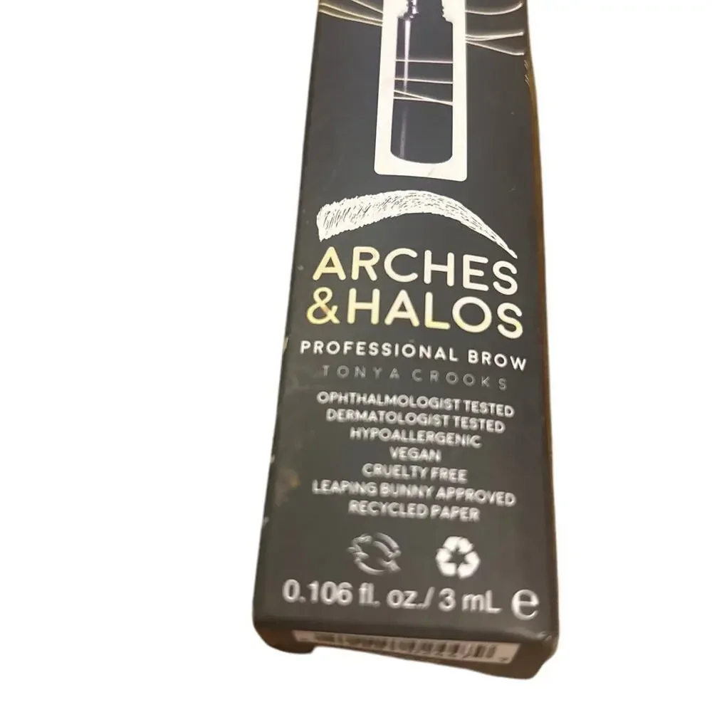 Arches Halos Professional Tinted Brow‎ Mousse Charcoal Water Resistant Vegan